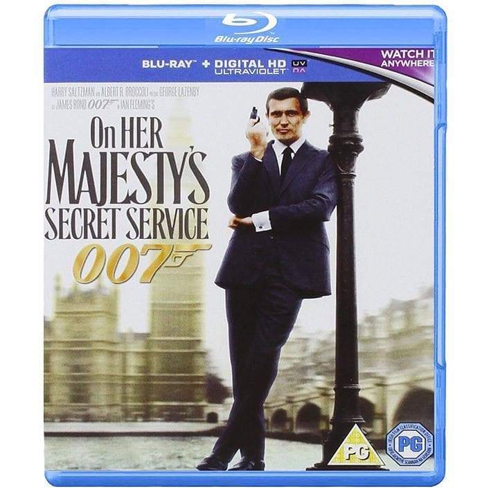 On Her Majesty's Secret Service Blu-Ray 007Store