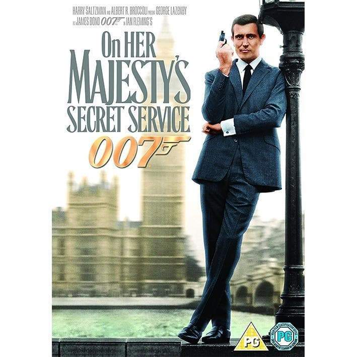 On Her Majesty&#39;s Secret Service DVD 007Store