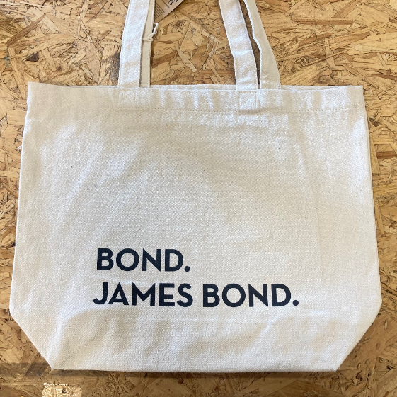 Bond. James Bond Tote Bag