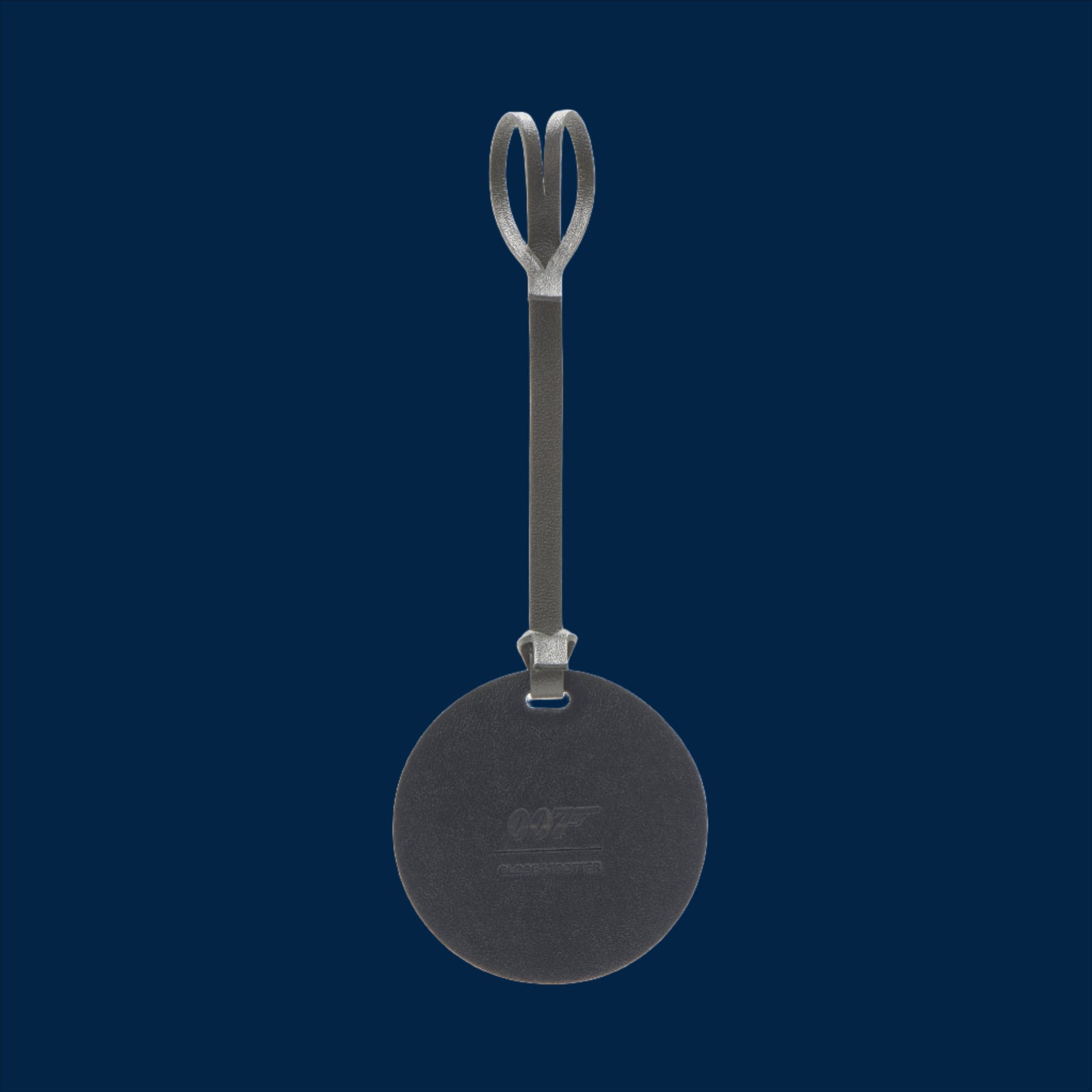 James Bond Leather Bag Charm - Casino Royale Poker Chip Edition - By Globe-Trotter 007Store