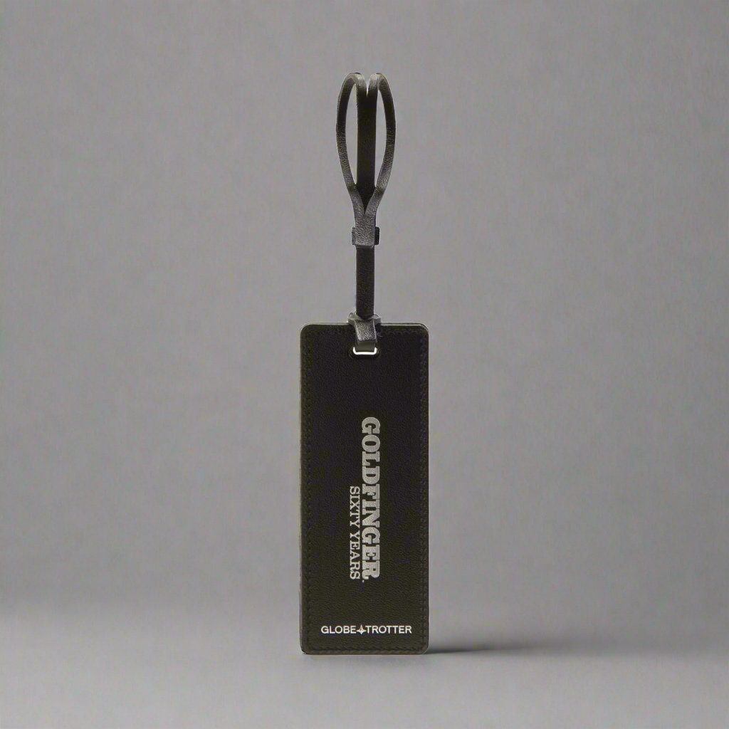 James Bond Number Plate Bag Charm Set - Goldfinger Edition - By Globe-Trotter 007Store