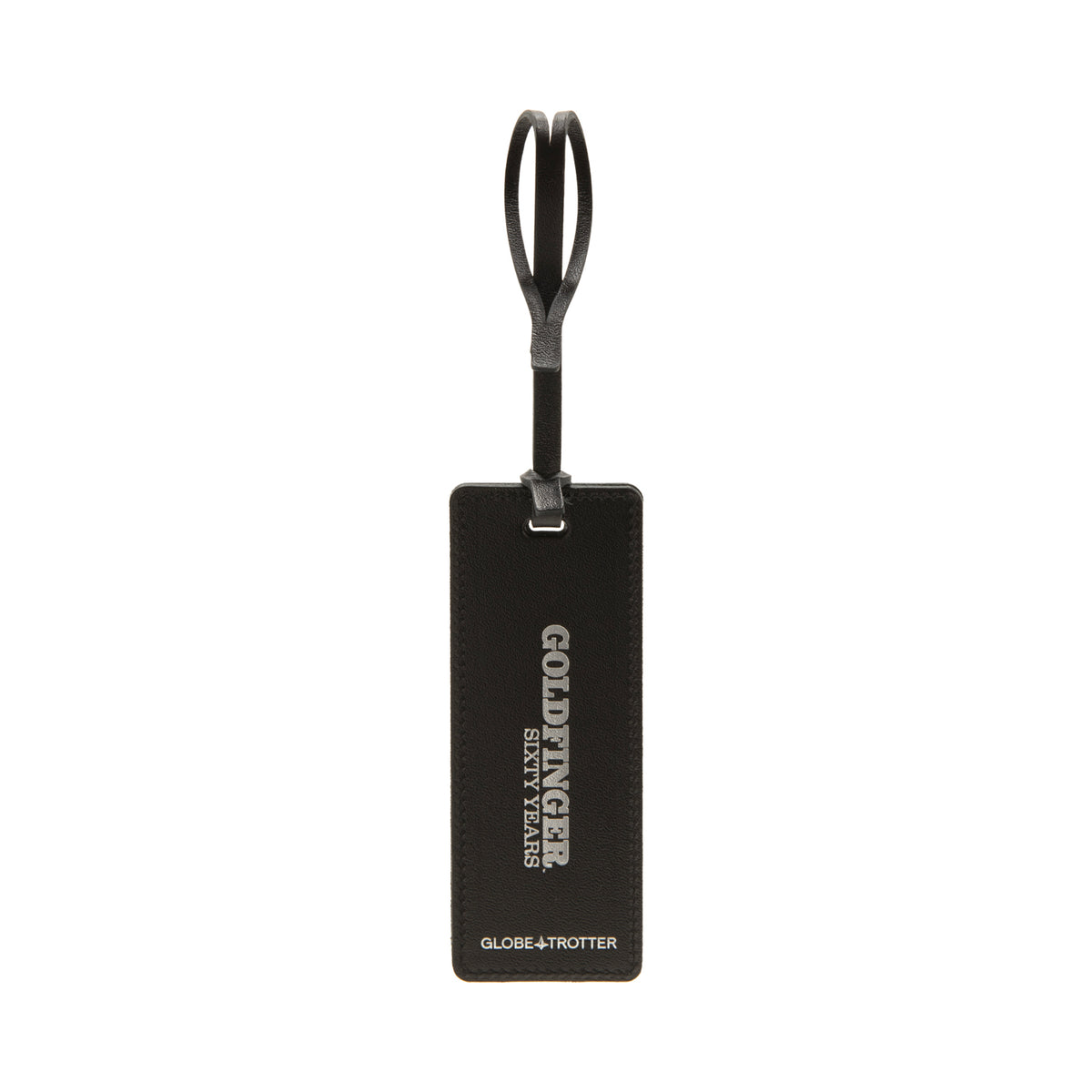 James Bond Leather UK Number Plate Bag Charm - Goldfinger Edition - By Globe-Trotter (Pre-order)