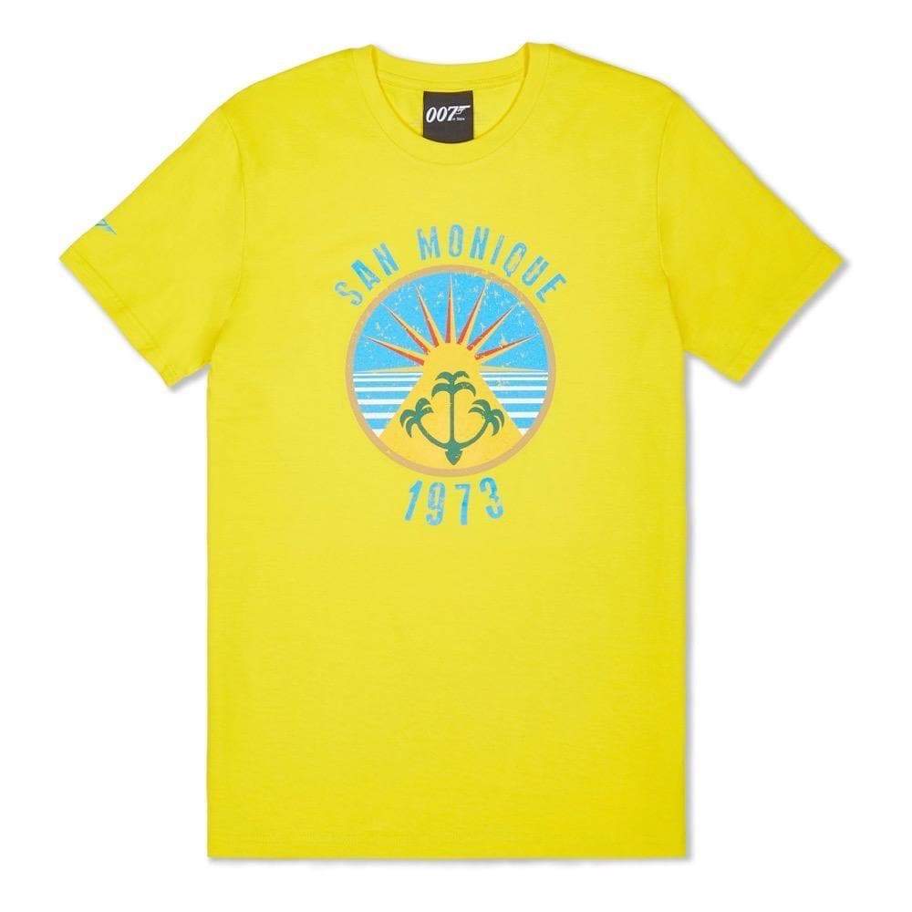 Sunshine Yellow San Monique Island T-Shirt - Live And Let Die Limited Edition - 007STORE
