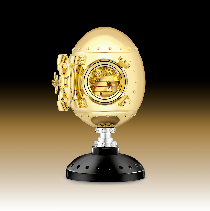 Fabergé x 007 Goldfinger Egg Objet - Numbered Edition 007Store