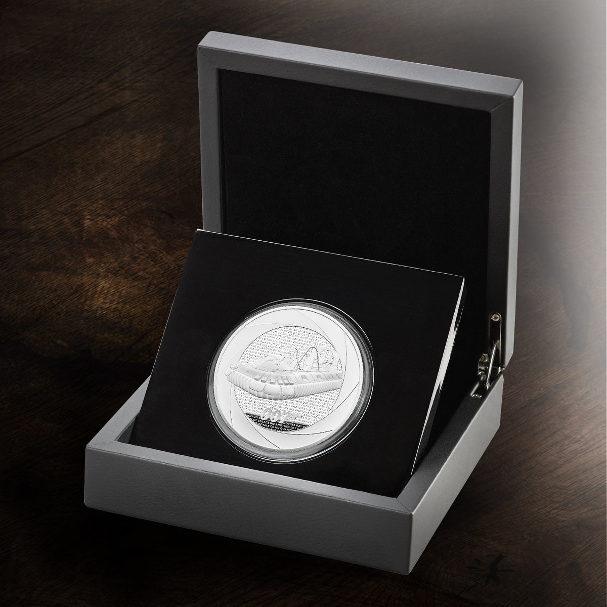 James Bond 1oz Silver Proof Coin - 2000s Numbered Edition - By The Royal Mint