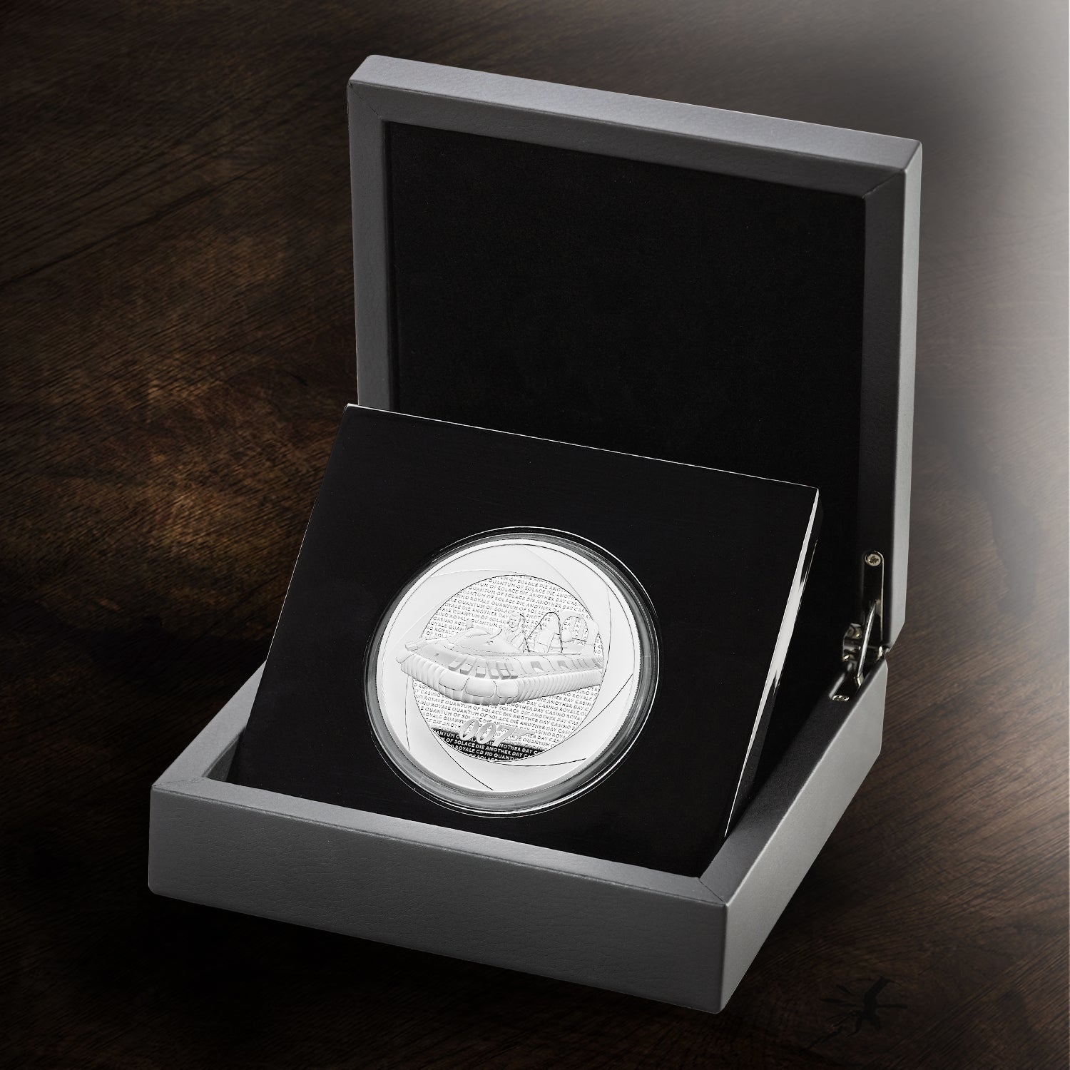 James Bond 1oz Silver Proof Coin - 2000s Numbered Edition - By The Royal Mint