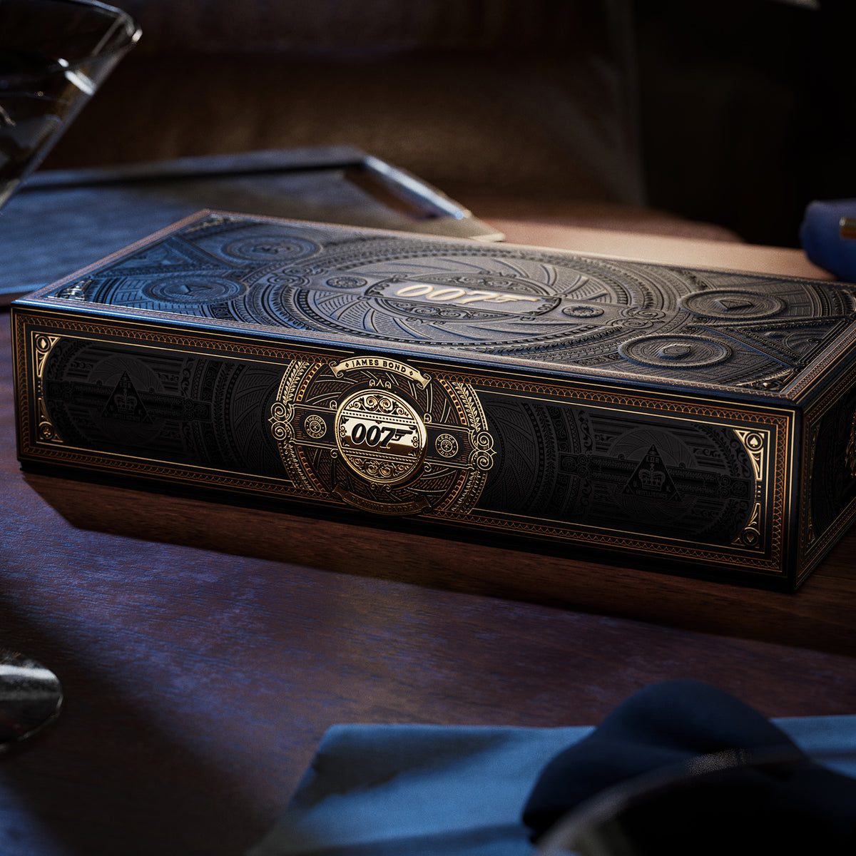 James Bond Secret Pen & Card Box Set - Gold Edition - By theory11