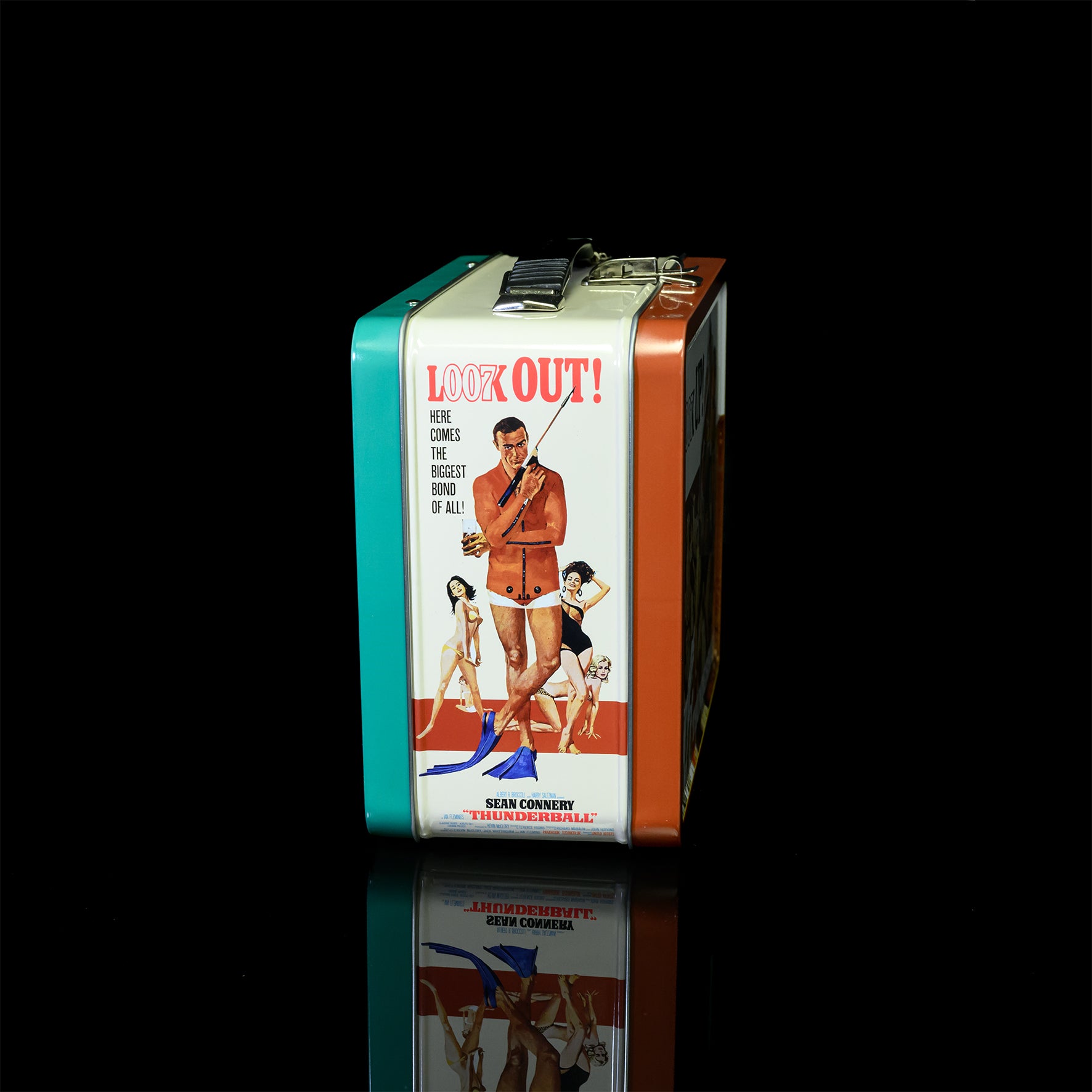 James Bond Thunderball Tin Tote Lunch Box | 007Store