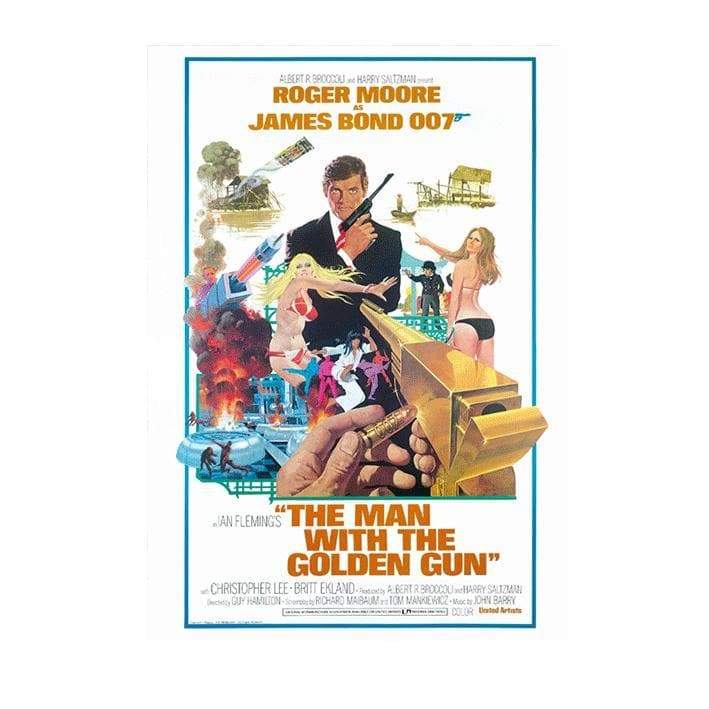 James Bond The Man With The Golden Gun Postcard 007Store