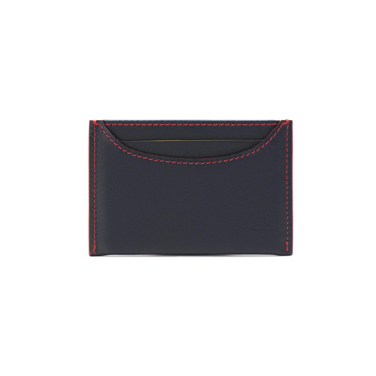 James Bond Navy Leather Card Holder - Thunderball Edition - By Globe-Trotter