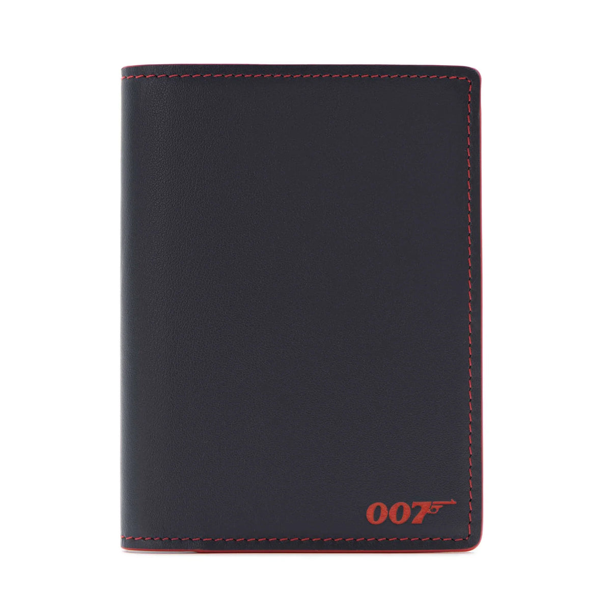 James Bond Navy Leather Passport Sleeve - Thunderball Edition - By Globe-Trotter