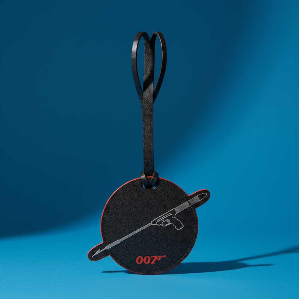 James Bond Spear Gun Bag Charm - Thunderball Edition - By Globe-Trotter