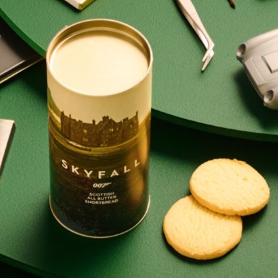 James Bond Skyfall Scottish All Butter Shortbread (160g)  (Outlet Item) 007Store