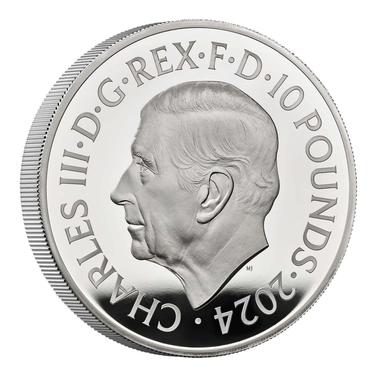 James Bond 1-Unzen-Silbermünze in Proof-Form – nummerierte Ausgabe der 1980er Jahre – von der Royal Mint