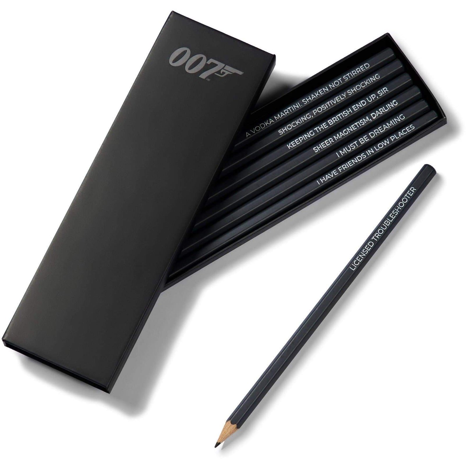 James Bond Quote Pencil Set 007Store