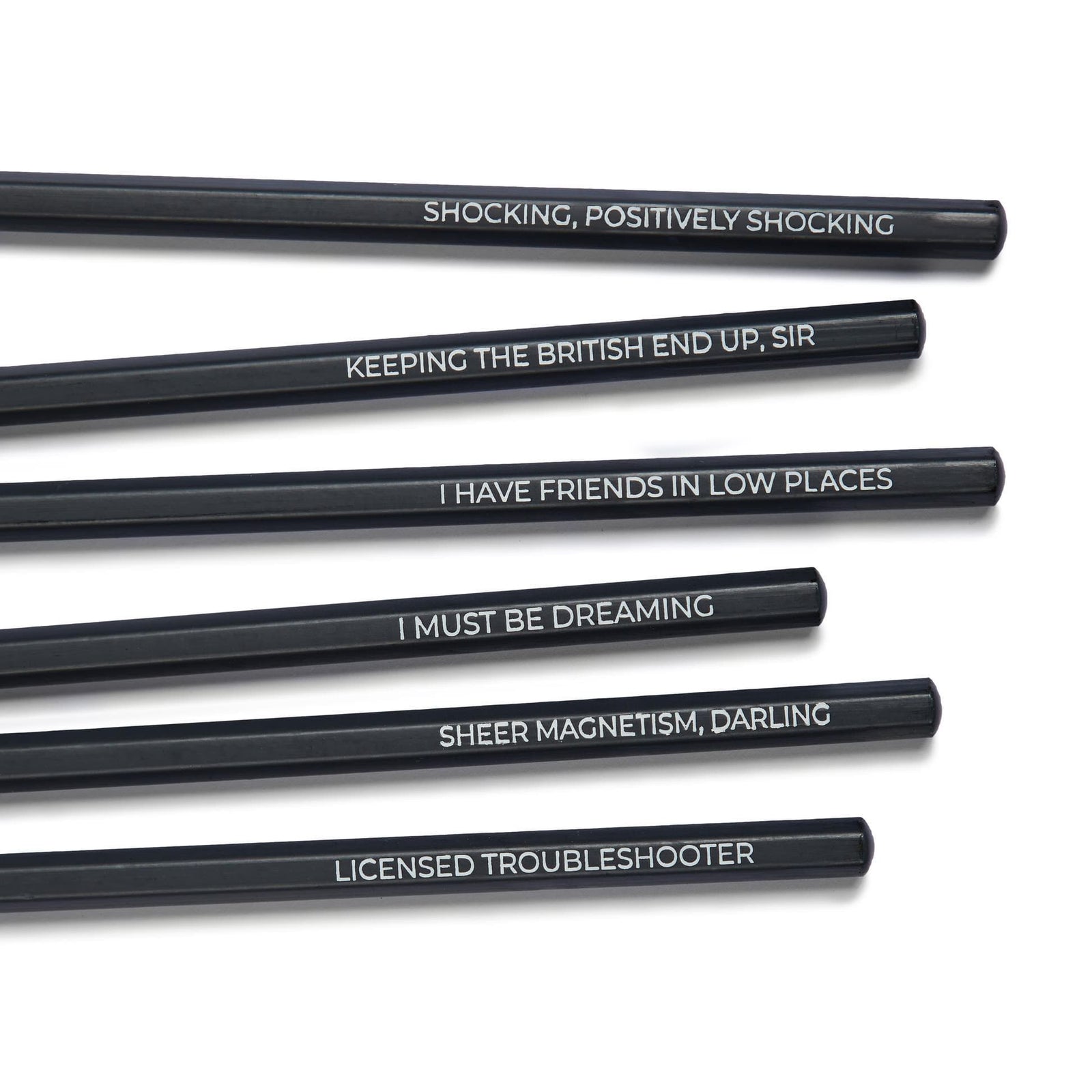 James Bond Quote Pencil Set 007Store