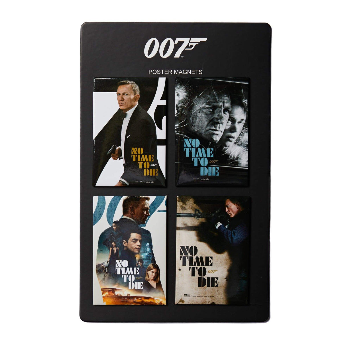 James Bond No Time To Die Poster Magnet Set 007Store