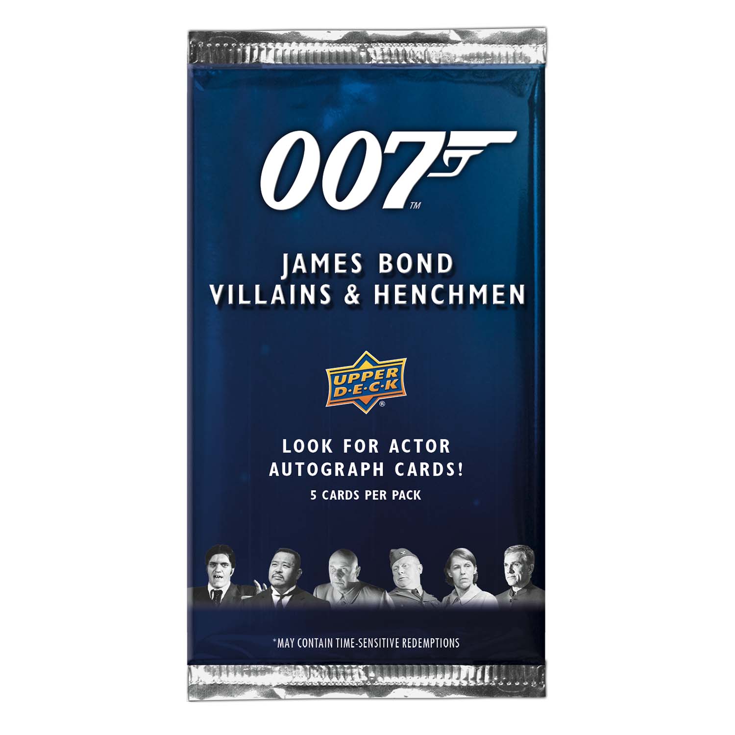 James Bond Villains & Henchmen Trading Cards - By Upper Deck GAMES UPPER DECK 