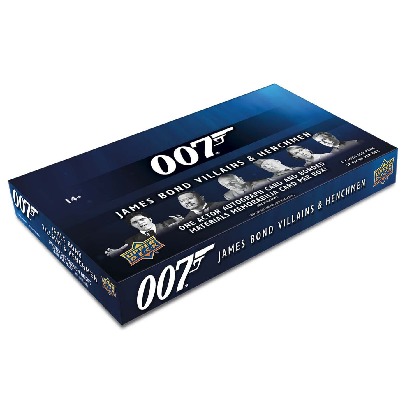 James Bond Villains & Henchmen Trading Cards - By Upper Deck GAMES UPPER DECK 