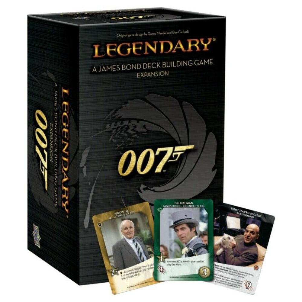Legendärer 007: Ein James-Bond-Deckbauspiel-Erweiterungsset – Von Upper Deck
