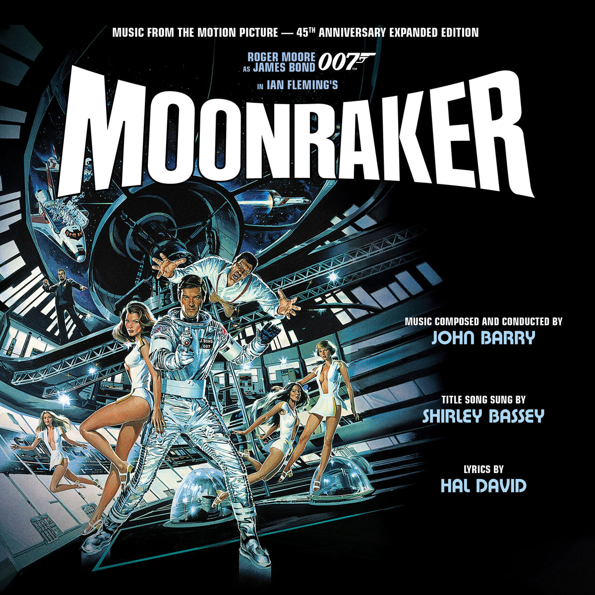 James Bond Moonraker Soundtrack Double CD Set - 45th Anniversary Expanded Remastered Edition 007Store