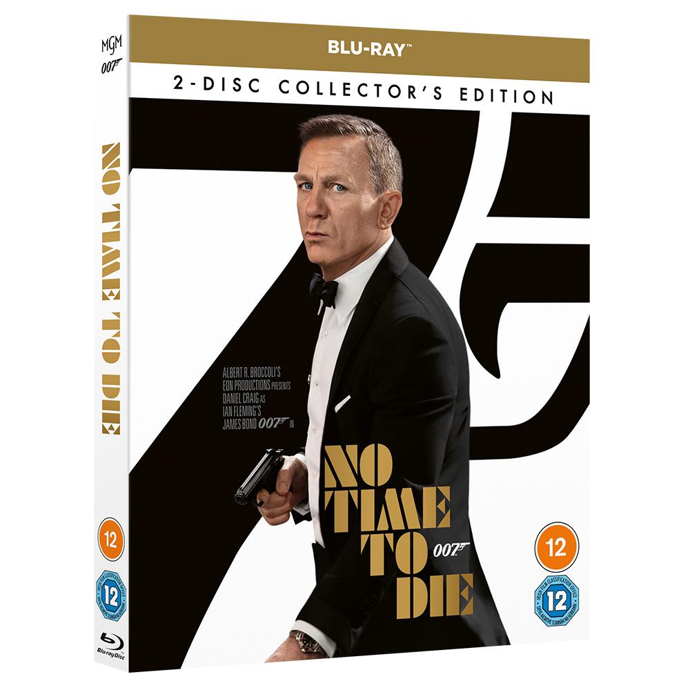 James Bond No Time To Die Blu-Ray - 2-Disc Collector's Edition 007Store