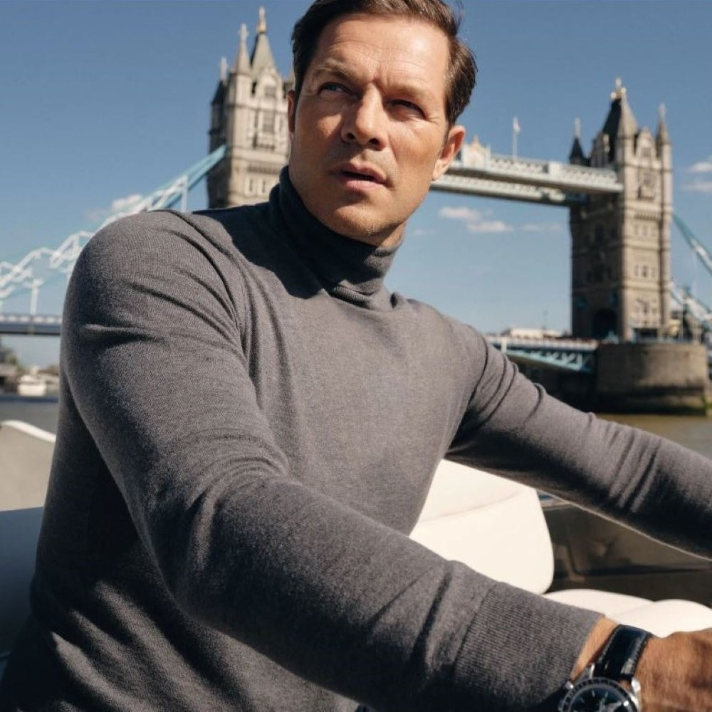 James Bond Roll Neck Sweater - You Only Live Twice Edition - By N. Peal 007Store