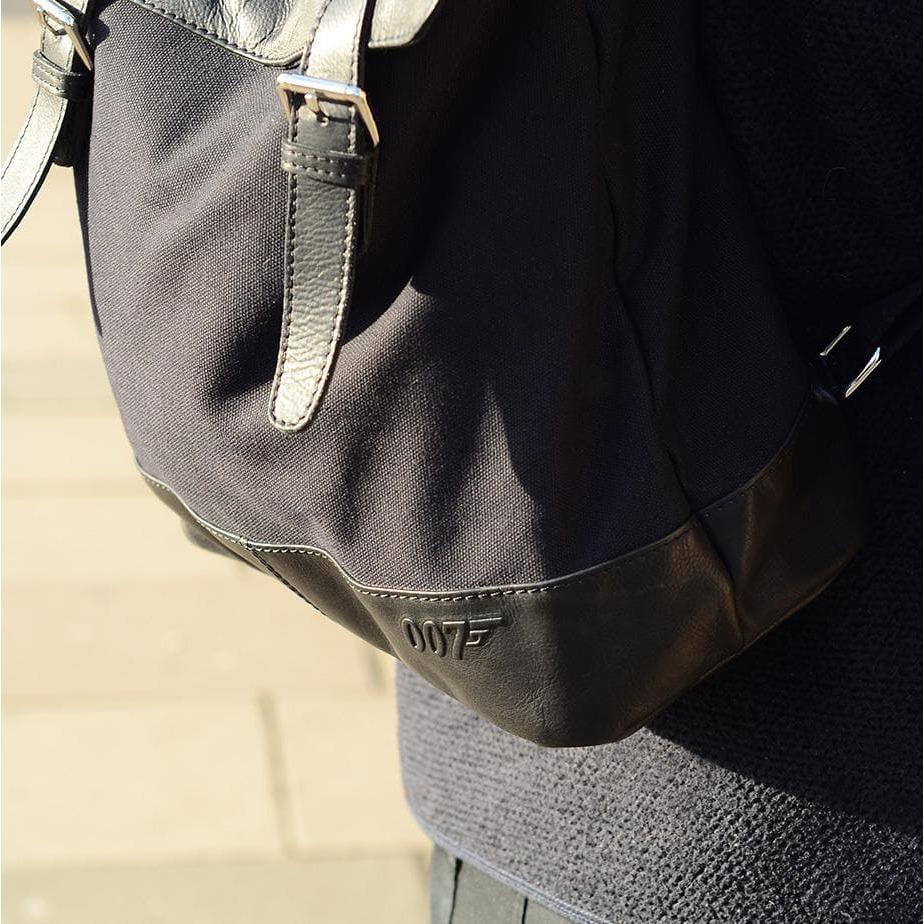 007 Nappa Leather &amp; Canvas Backpack - 007STORE