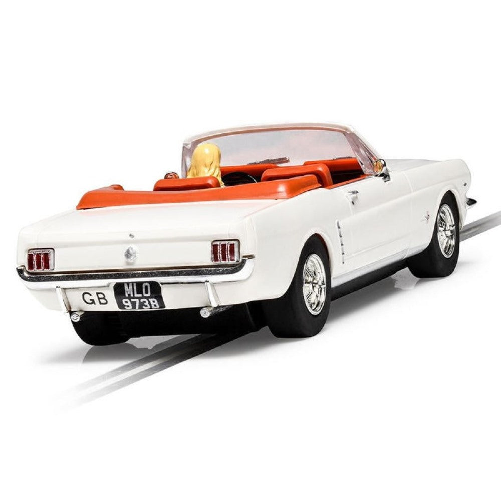 Scalextric James Bond Ford Mustang Convertible Slot Car - Goldfinger Edition