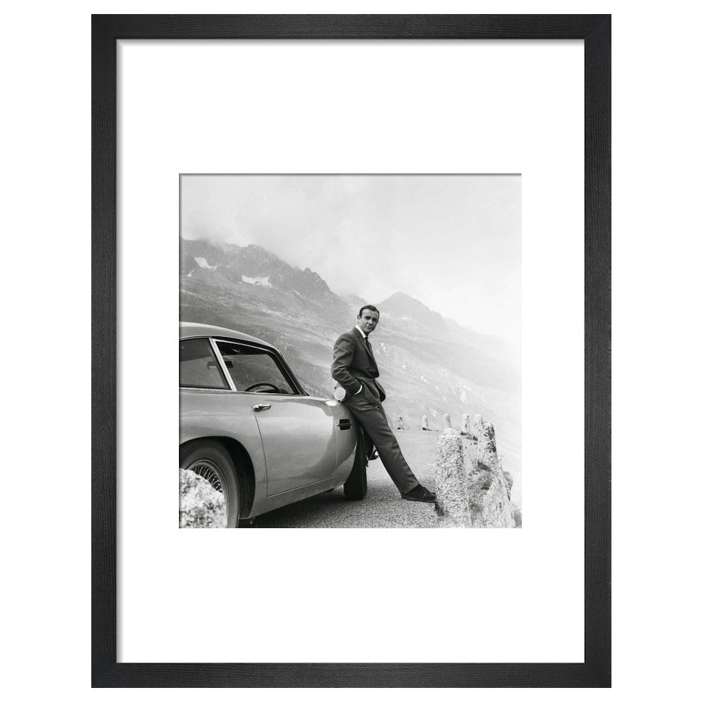 James Bond Goldfinger Publicity Still Framed Art Print - By King & McGaw 007Store