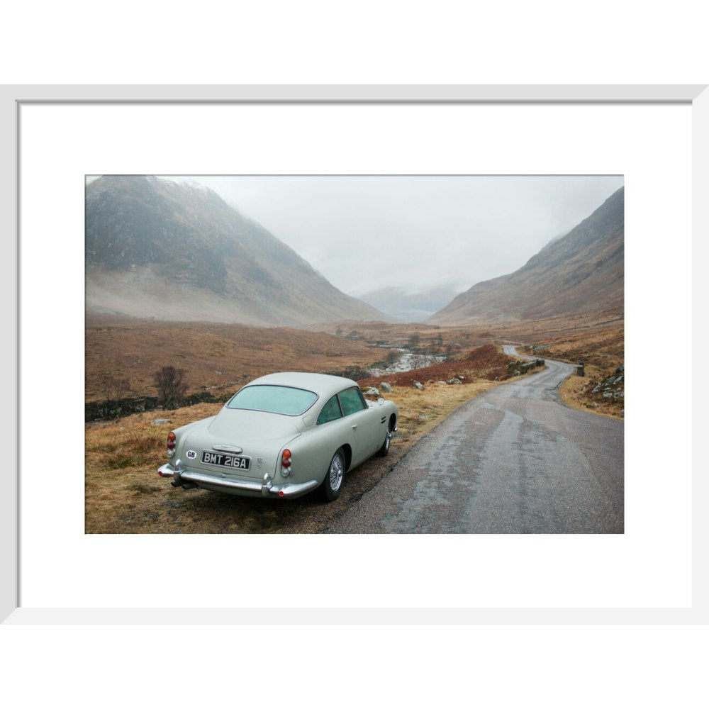 James Bond Skyfall DB5 Framed Art Print - By King & McGaw 007Store