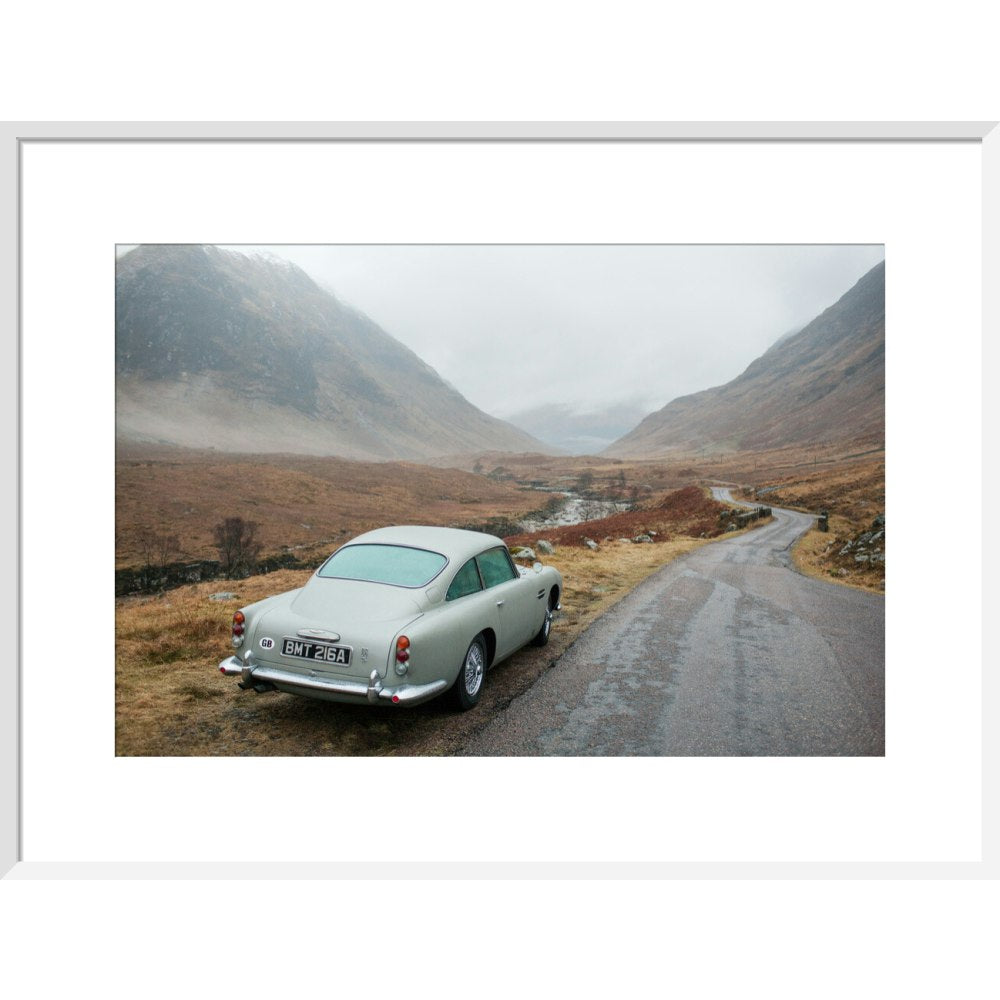 James Bond Skyfall DB5 Framed Art Print - By King & McGaw 007Store