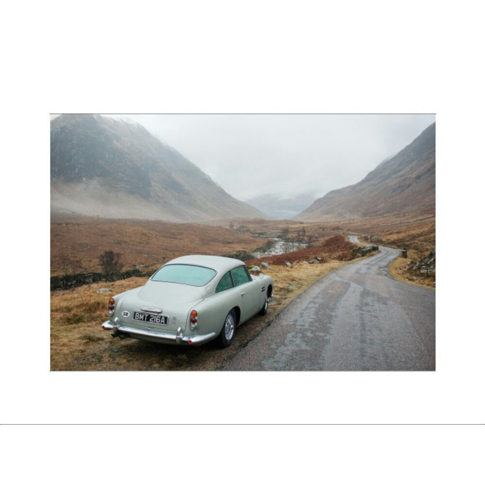 James Bond Skyfall DB5 Framed Art Print - By King & McGaw 007Store