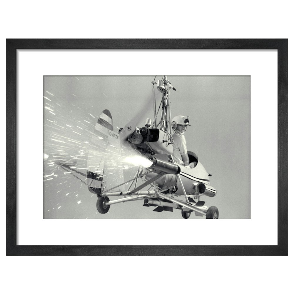 James Bond You Only Live Twice Little Nellie Studio Still Framed Art Print - By King & McGaw 007Store