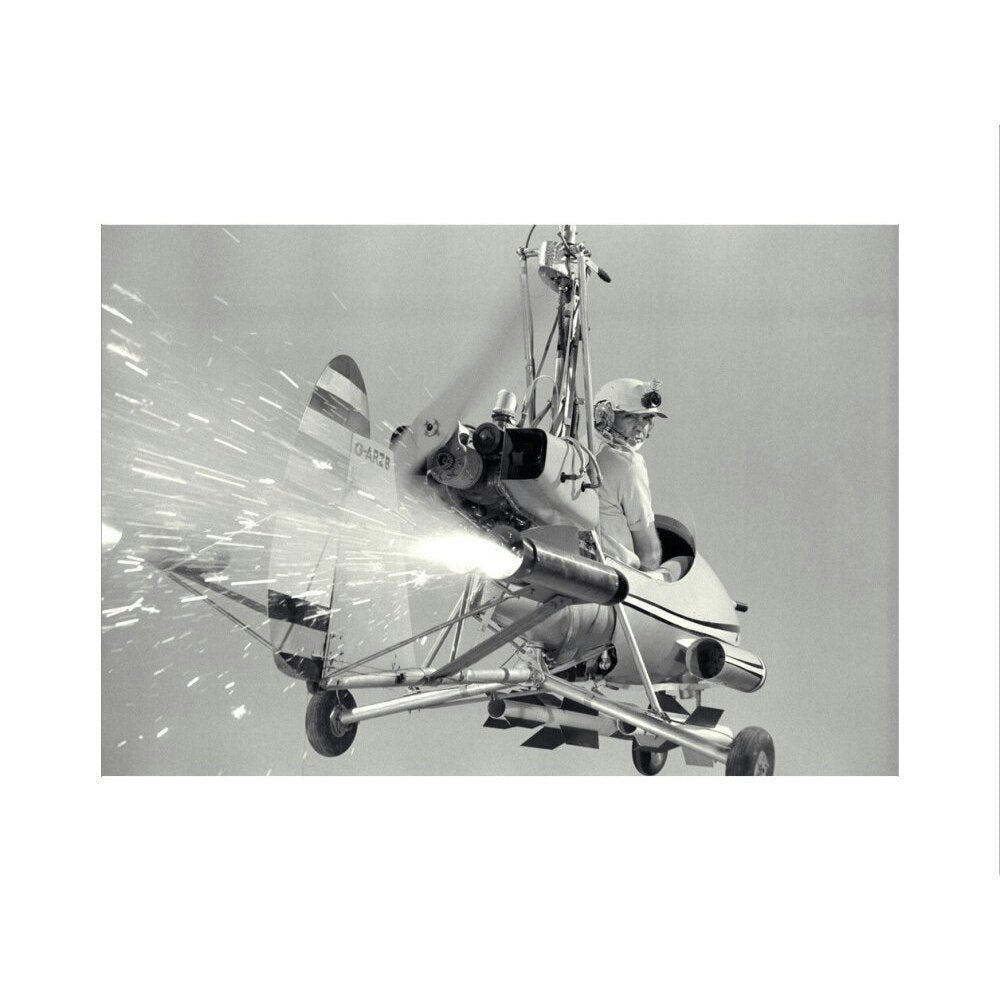 James Bond You Only Live Twice Little Nellie Studio Still Framed Art Print - By King & McGaw 007Store