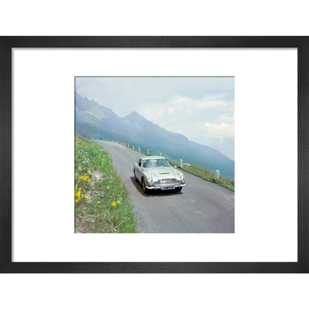 James Bond Goldfinger DB5 Film Still Framed Art Print - By King &amp; McGaw 007Store
