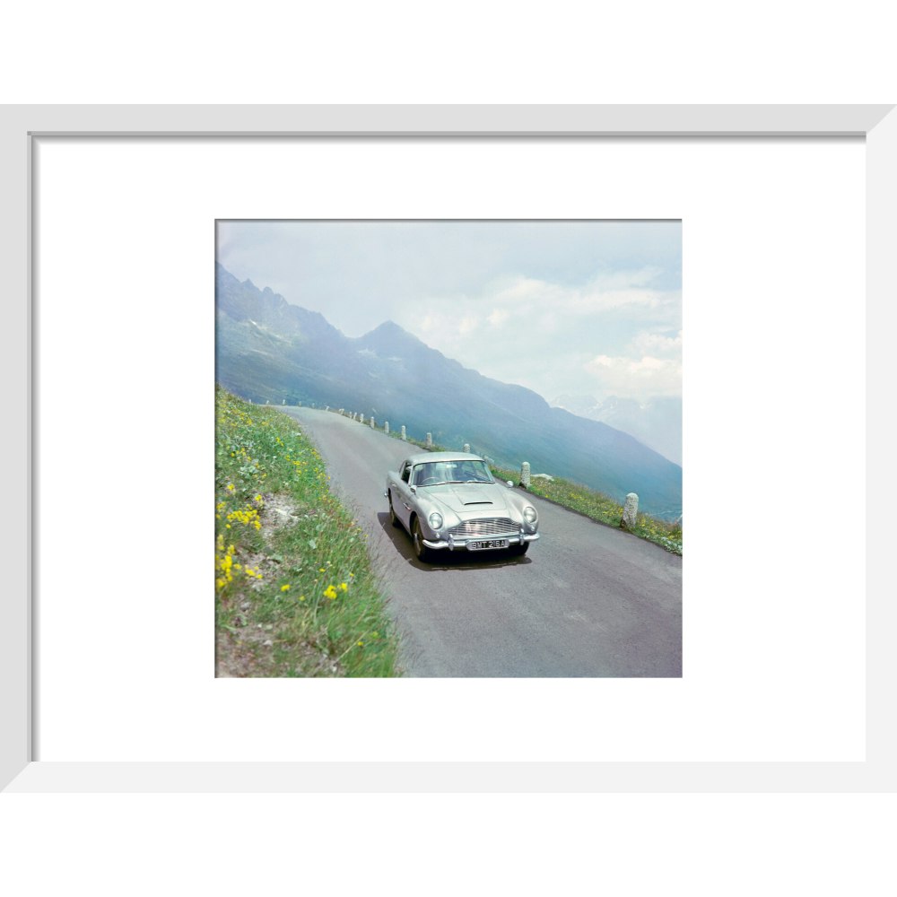 James Bond Goldfinger DB5 Film Still Framed Art Print - By King &amp; McGaw 007Store
