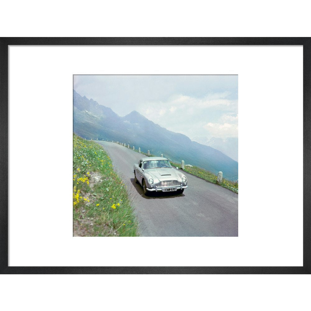 James Bond Goldfinger DB5 Film Still Framed Art Print - By King &amp; McGaw 007Store