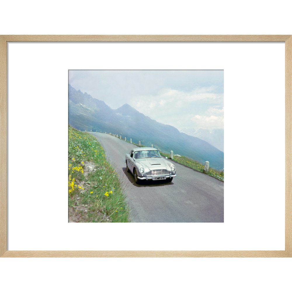 James Bond Goldfinger DB5 Film Still Framed Art Print - By King &amp; McGaw 007Store