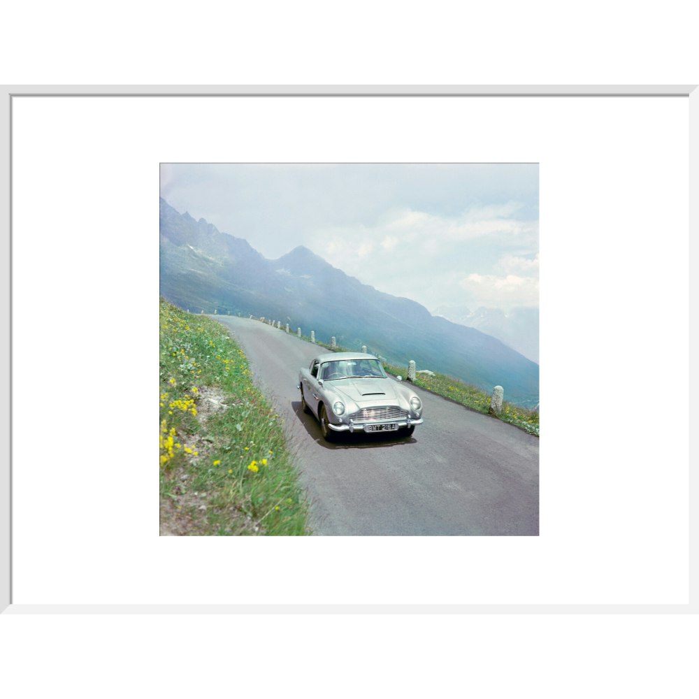 James Bond Goldfinger DB5 Film Still Framed Art Print - By King &amp; McGaw 007Store