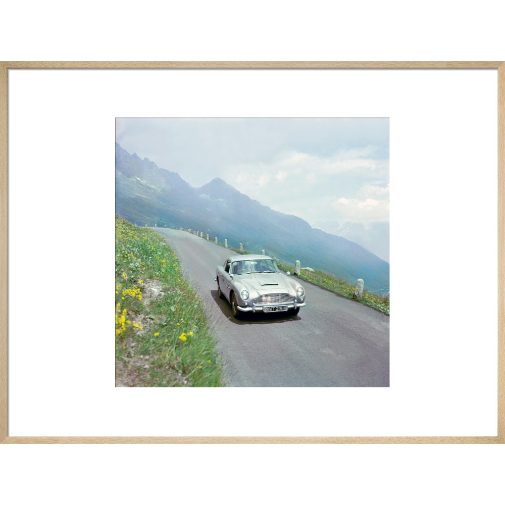 James Bond Goldfinger DB5 Film Still Framed Art Print - By King &amp; McGaw 007Store