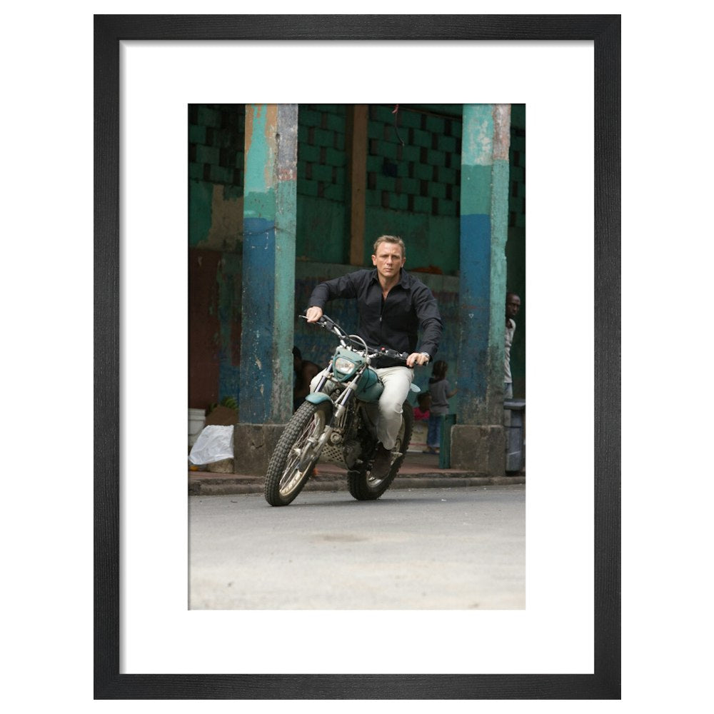 James Bond Quantum of Solace Framed Art Print - By King & McGaw 007Store