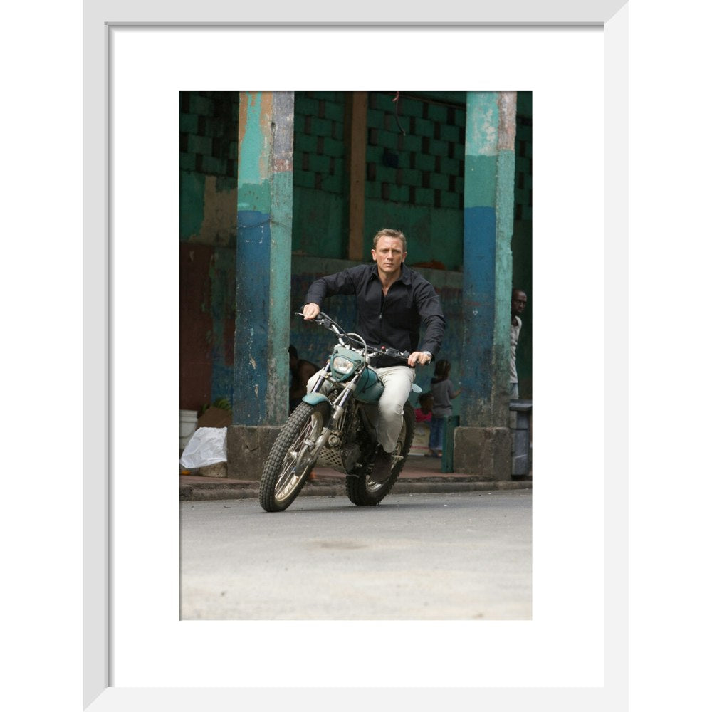 James Bond Quantum of Solace Framed Art Print - By King &amp; McGaw 007Store