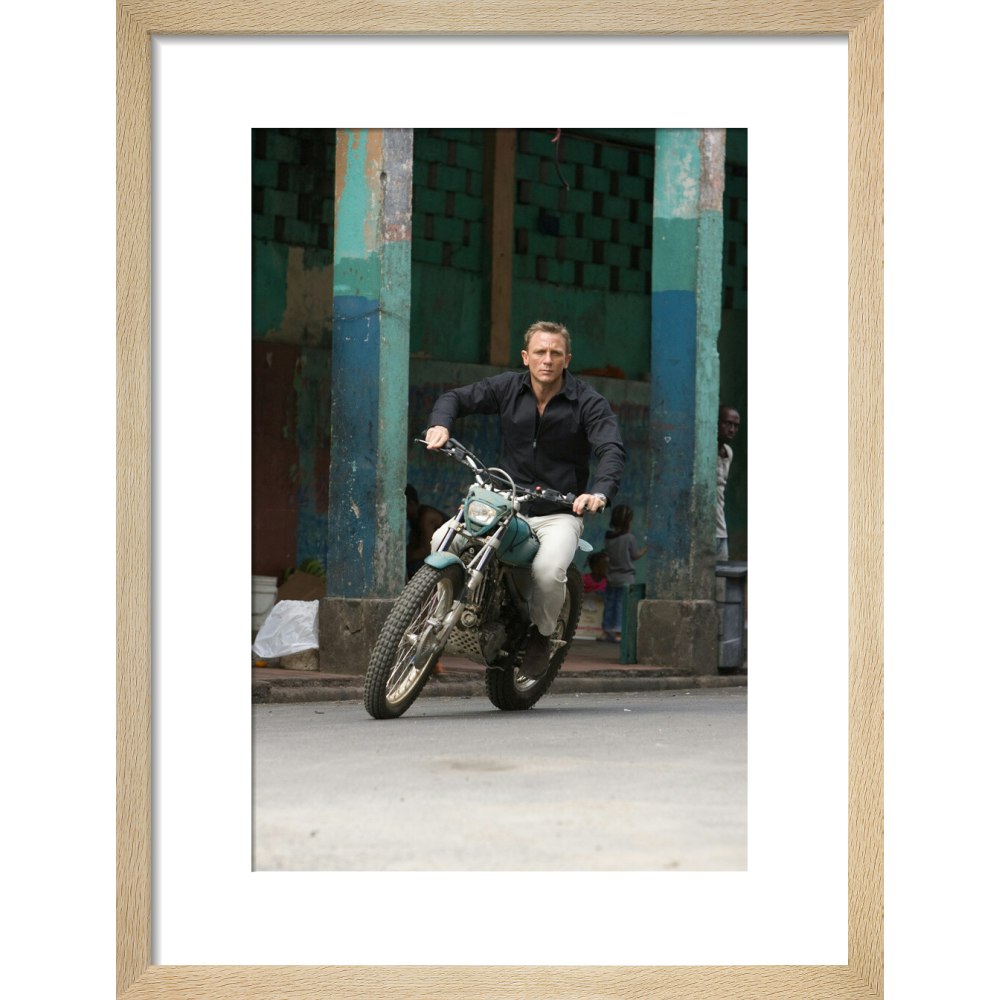 James Bond Quantum of Solace Framed Art Print - By King &amp; McGaw 007Store