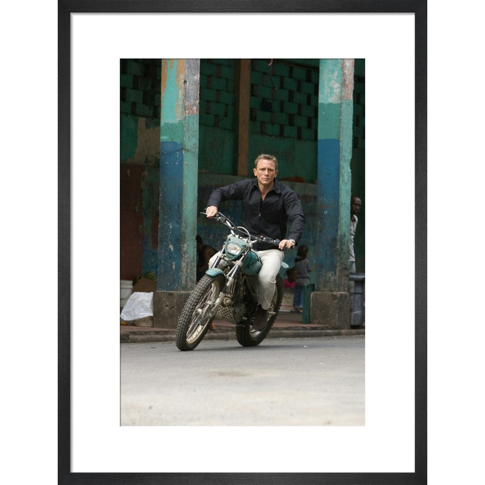 James Bond Quantum of Solace Framed Art Print - By King &amp; McGaw 007Store