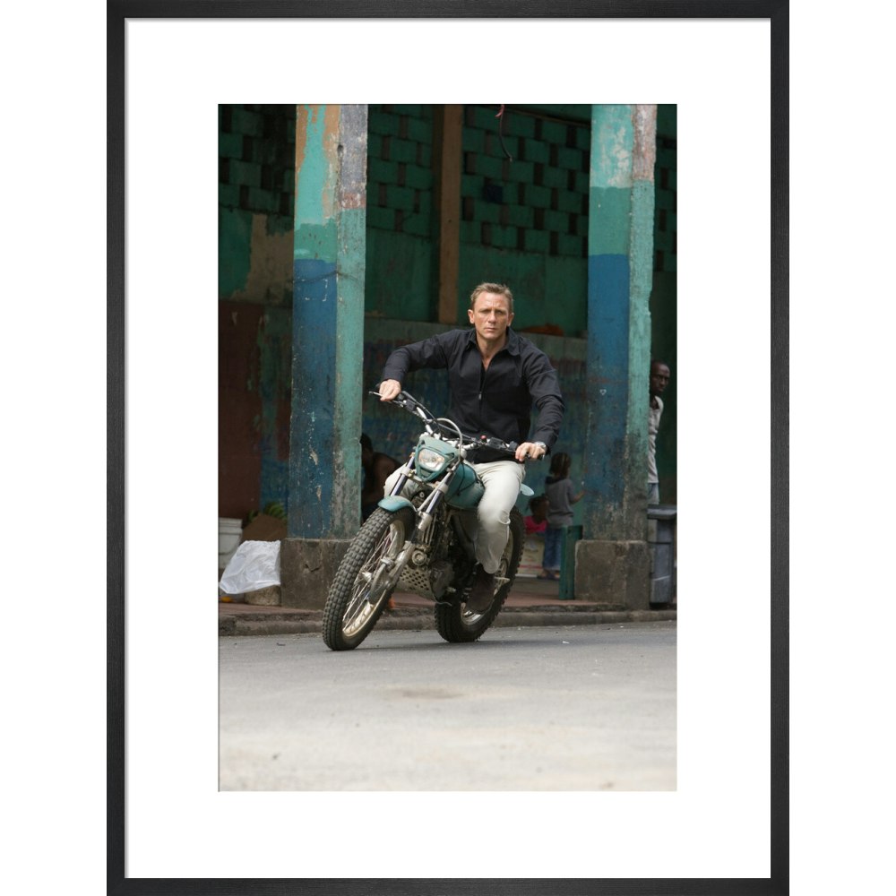 James Bond Quantum of Solace Framed Art Print - By King &amp; McGaw 007Store