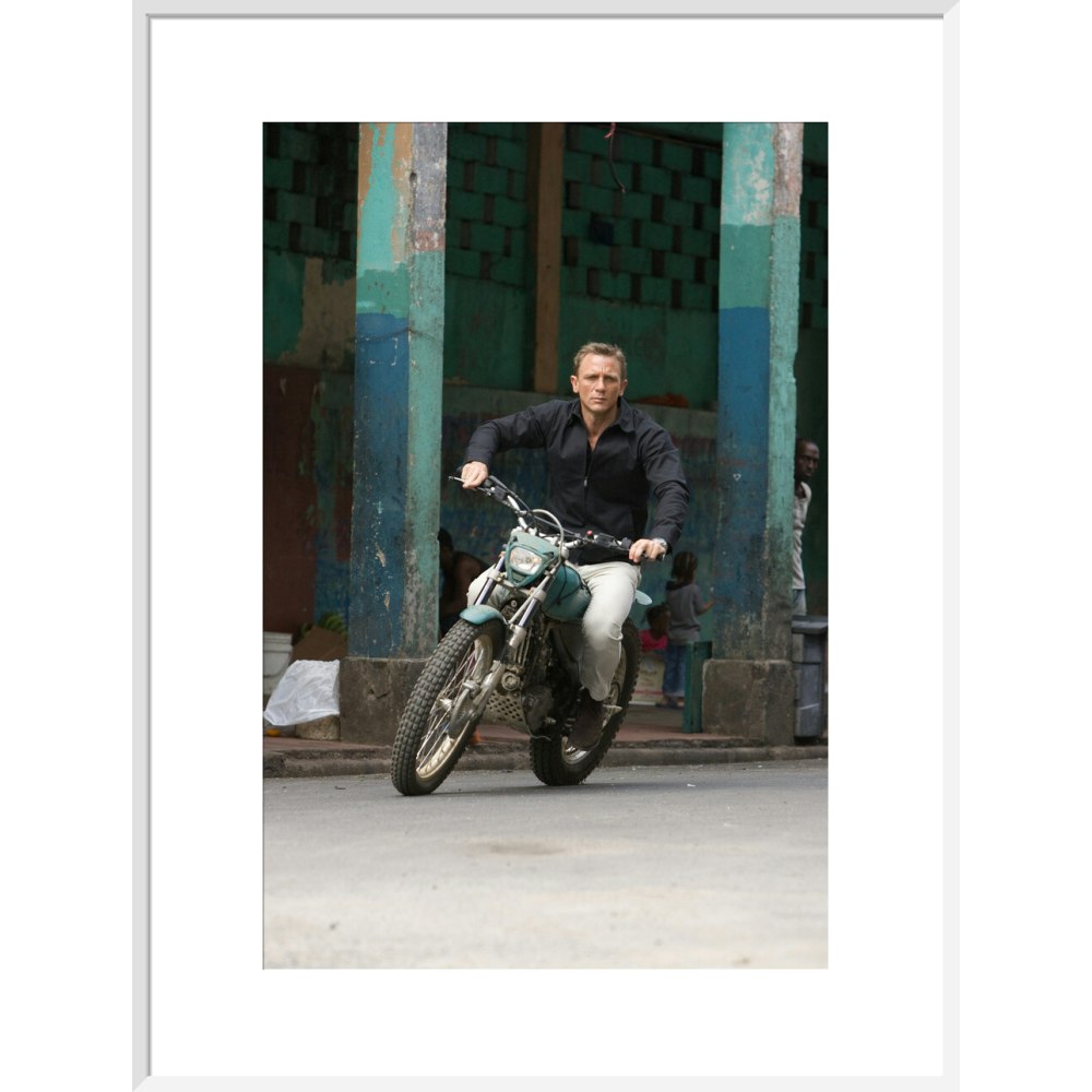 James Bond Quantum of Solace Framed Art Print - By King &amp; McGaw 007Store