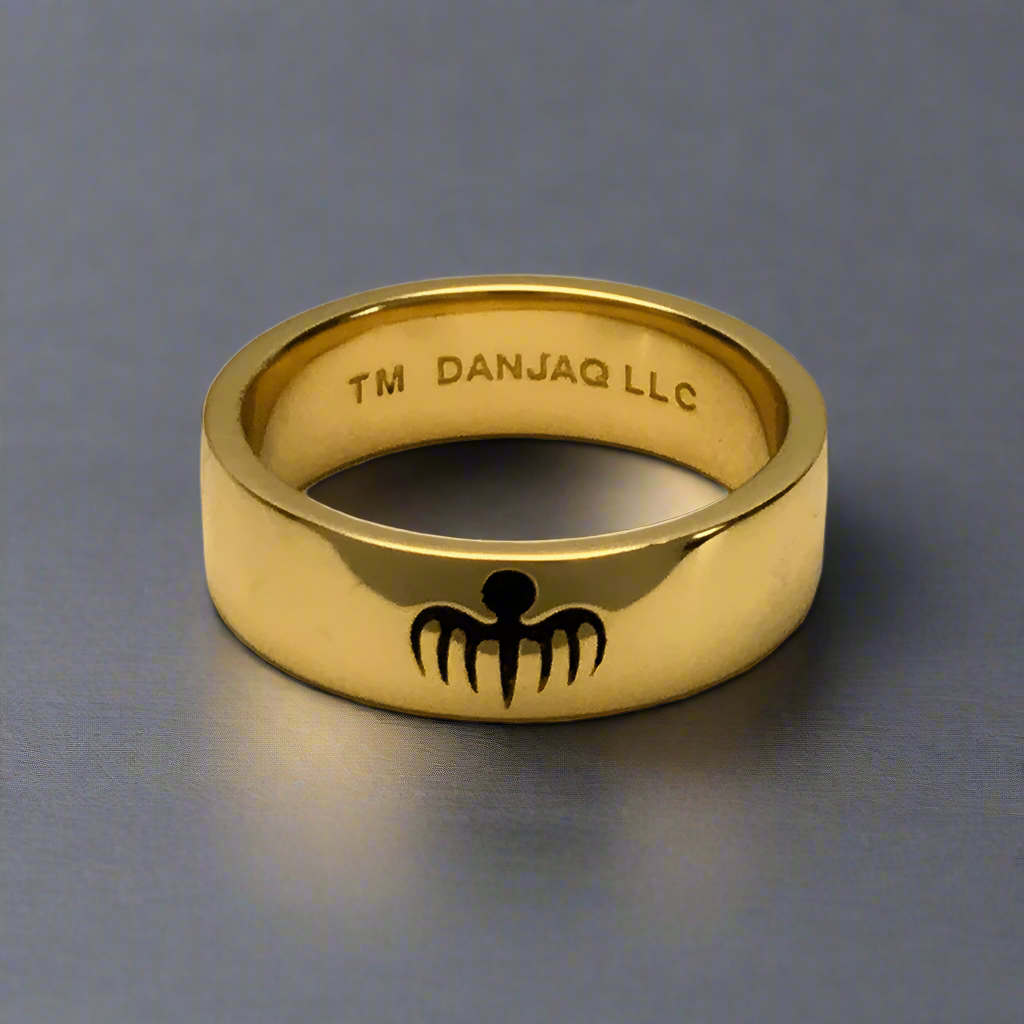 James Bond Blofeld SPECTRE Agent Gold Ring Replica 007Store