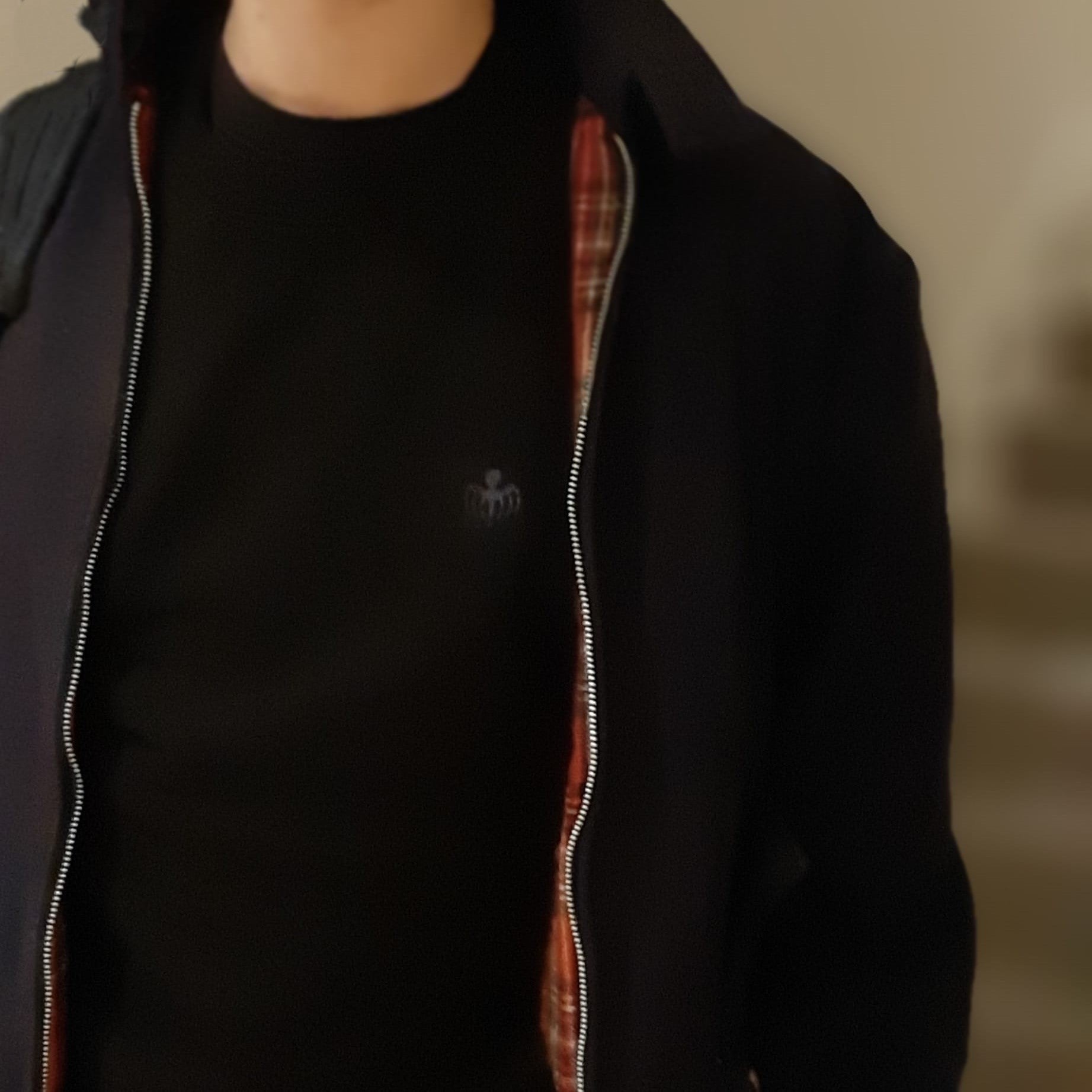 James Bond SPECTRE Symbol Embroidered Black Sweatshirt | 007Store