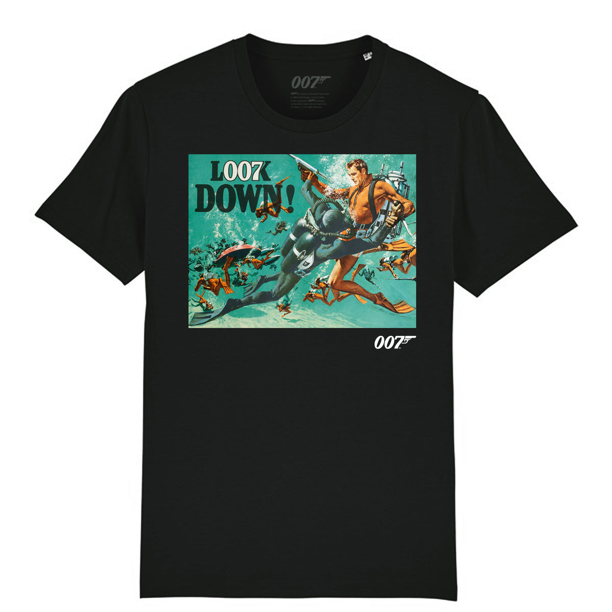 James Bond Thunderball &quot;Look Down&quot; Graphic T-Shirt